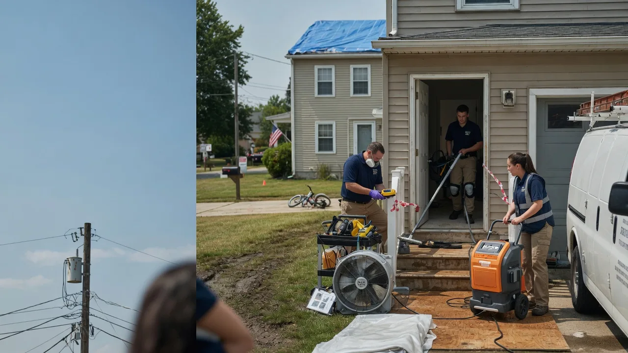 Water Damage Repair in Walker, WV near me